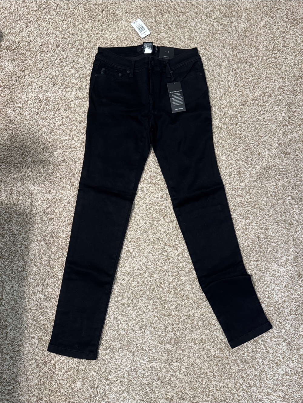 Women's Skinny Jeans in Black - Stretch Slim Fit